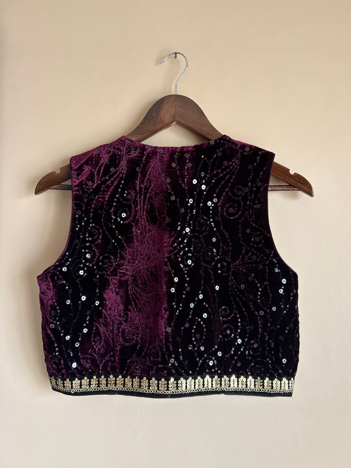 Shahi Velvet Vest