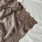 Rusty Bronze saree with zari booties