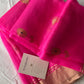 Bubblegum Pink Chanderi Organza