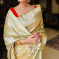 Sitara - Gold mashru satin saree