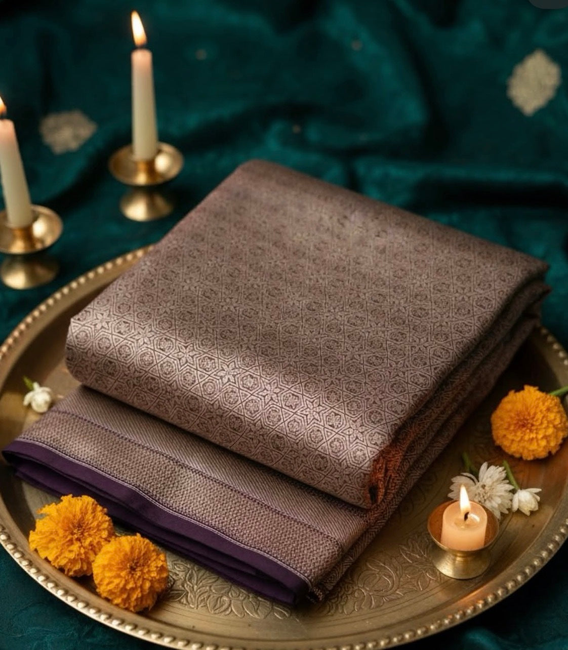 Purple Gulnaz Saree