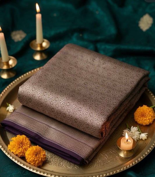 Purple Gulnaz Saree