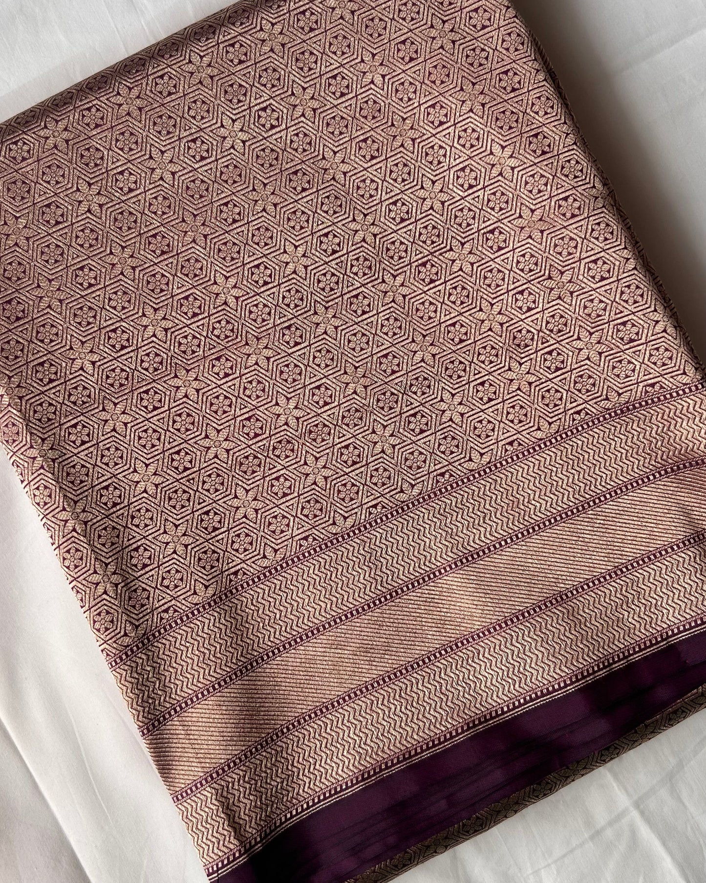 Purple Gulnaz Saree