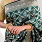 Hara Green Uppada Gold-Silver Zari Banarasi