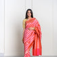 Rani Pink Pure Katan Silk Jangla Banarasi With Kadhua Weaving