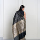 Kala Black Pure Katan Silk Banarasi With Cutwork Weaving Sonar up Boota