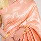 Pink Peach Kinkhab Brocade Banarasi