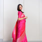 Rani Pink Pure Katan Silk With Sona Rupa Zari